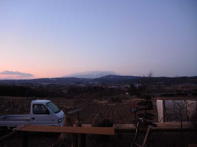 かなり冷えた朝