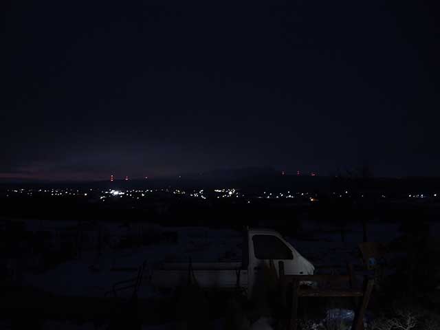 今朝も-10度