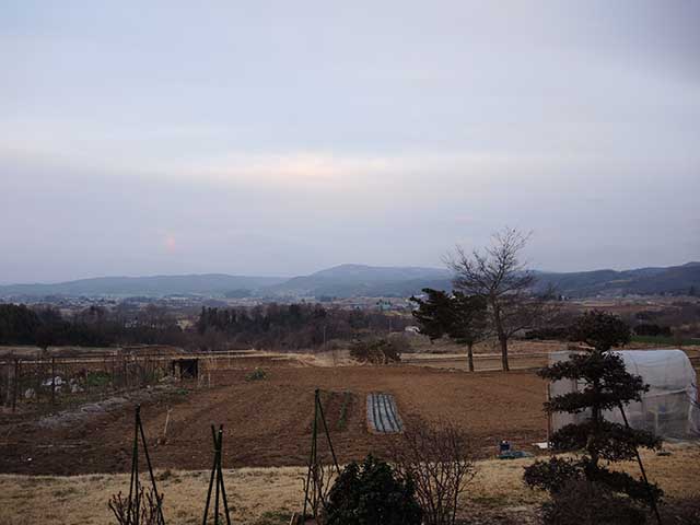 まだ雪