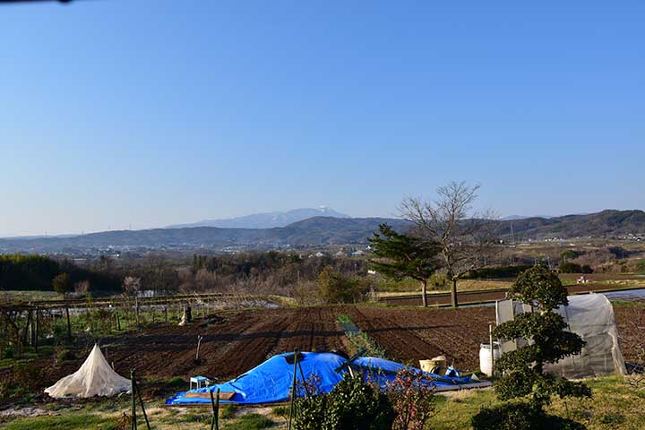 湯気あがる