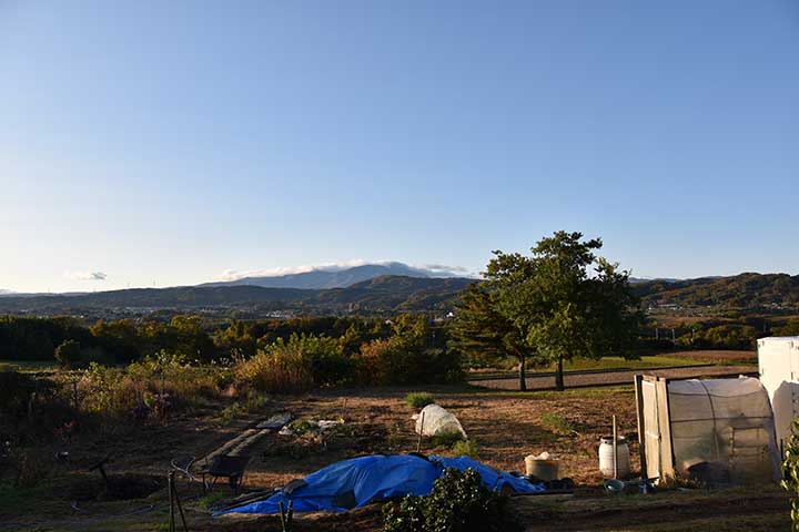 両山共2度目の冠雪