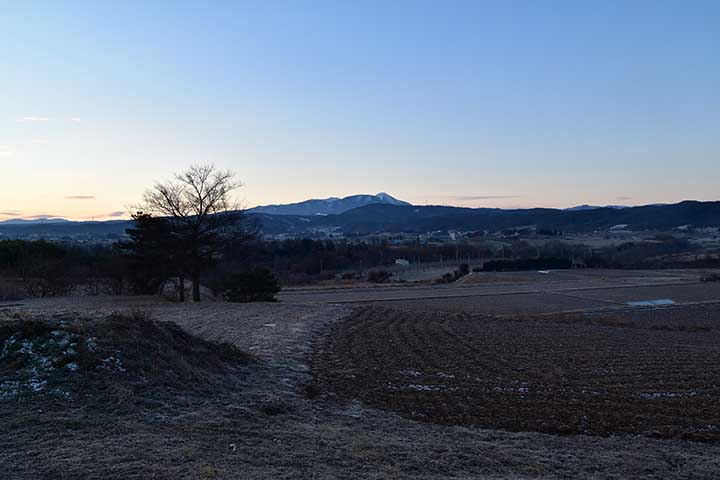 暴風で極寒