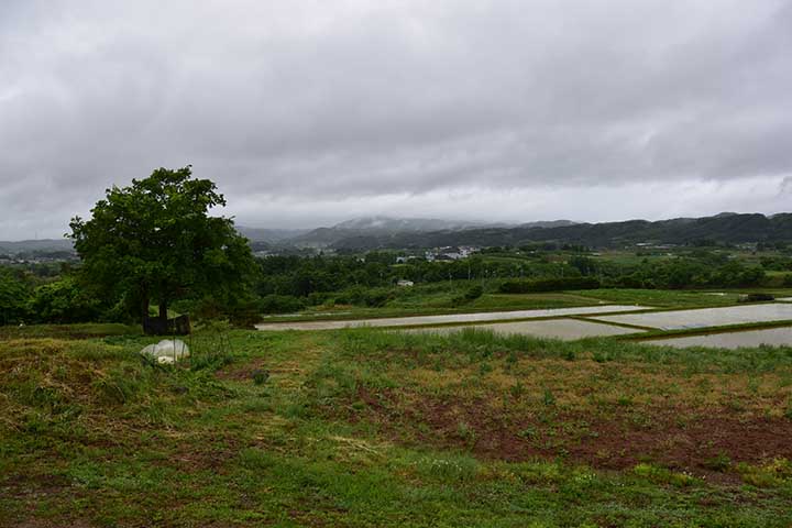 雨のち曇り