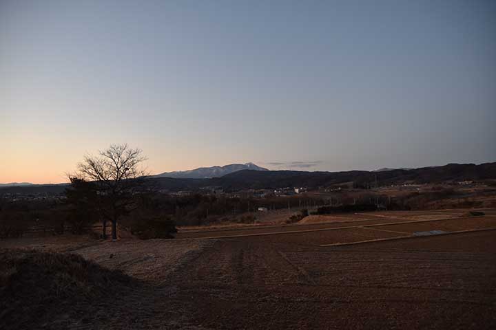日が陰ったら