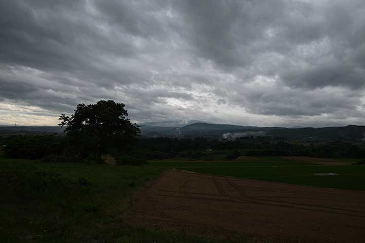 プラリペア到着＆豪雨