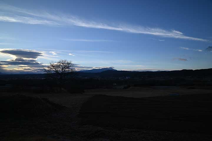 風邪で仕事休み＆明るい時間に撮った画角の違い